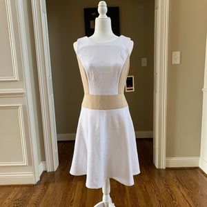 NWT Julian Taylor Sleeveless Zippered Back Dress